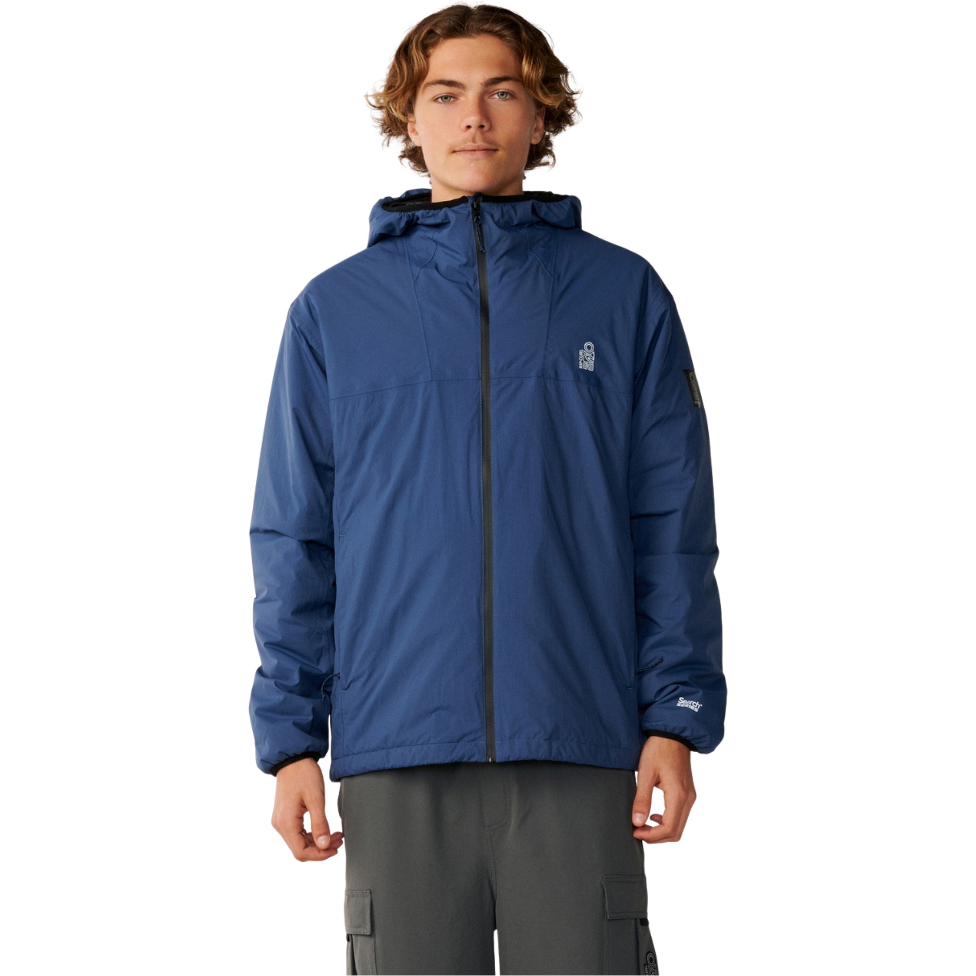 2026 Rip Curl Mens S-Series Packable Puffer Jacket 02OMJA - Light Navy